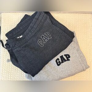 GAP Charcoal and Light Gray Joggers